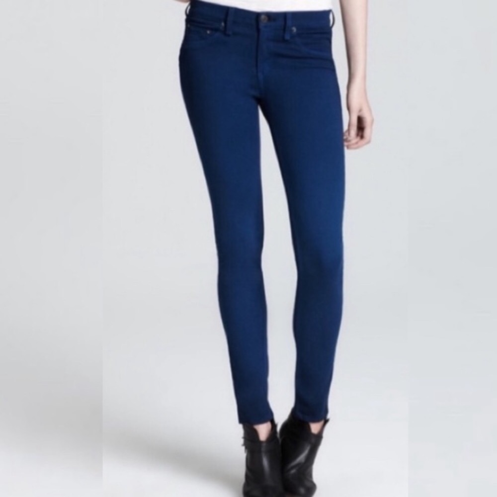 New Rag And Bone Jeans/Leggings Cadet Blue Size 29 - image 1